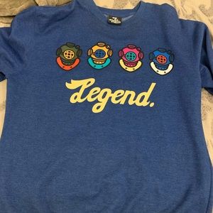 Men’s pink dolphin sweat shirt